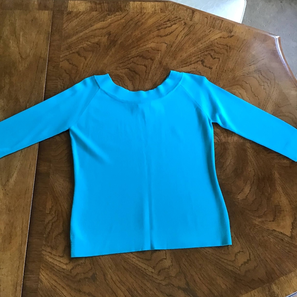 J.A.C Turquoise Top-Large